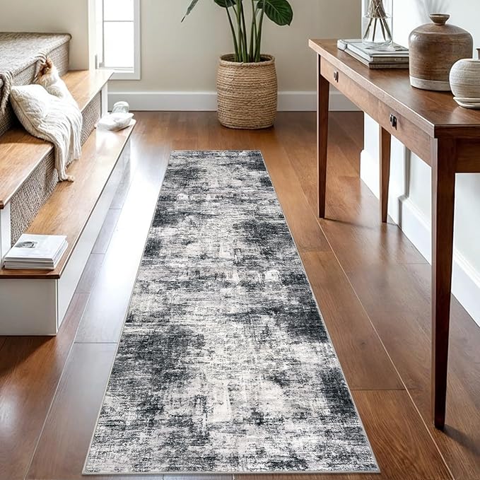 IOHOUZE Abstract Runner Rug 2x8 Ft Washable Runners by iOhouze