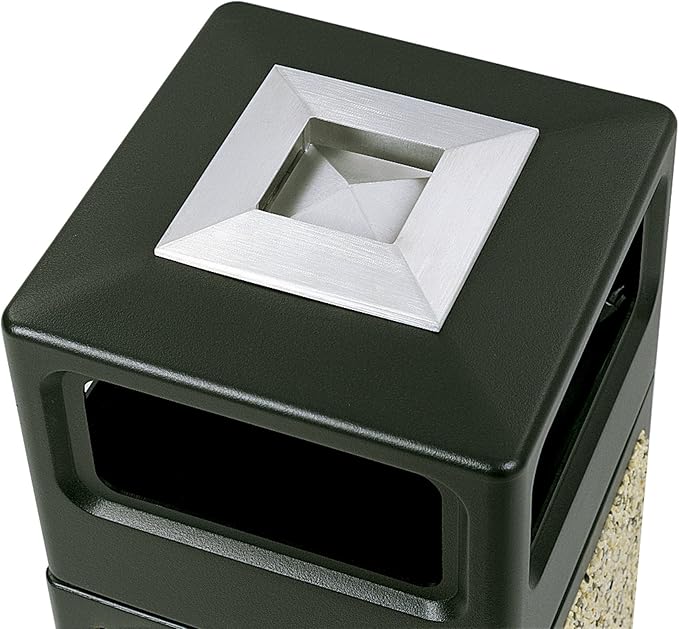 Safco Canmeleon Trash Can, 30 Gallons, Indoor and Outdoor Use, Durable & - Image 4