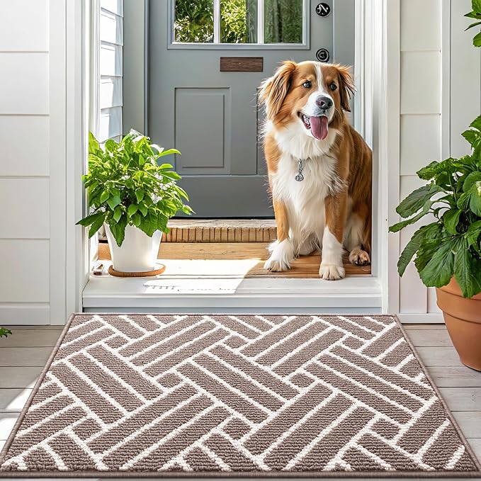OLANLY Indoor Door Mat, 40x32 Inch, Dirt Resistant and Absorbent, Non-Slip - Image 6