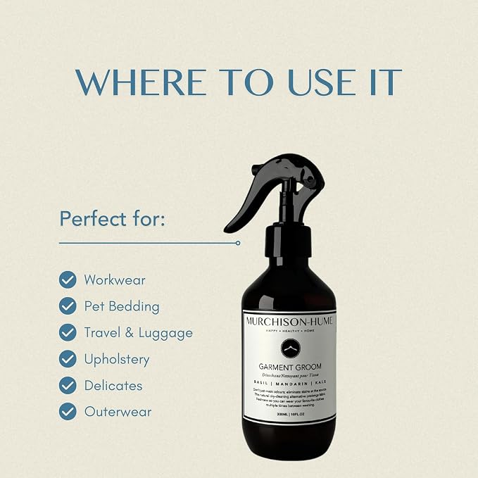 Murchison-Hume Garment Groom Fabric Freshener, Air Freshener, Odor Fighter - Image 5