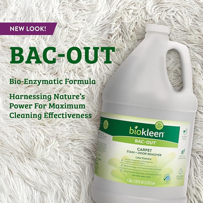 Biokleen Bac-Out Carpet Stain Remover Enzymatic, Destroys Stains & Odors Safely - Image 3