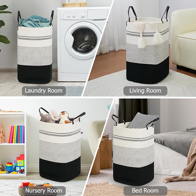 danpinera 75L Woven Laundry Hamper - Image 8