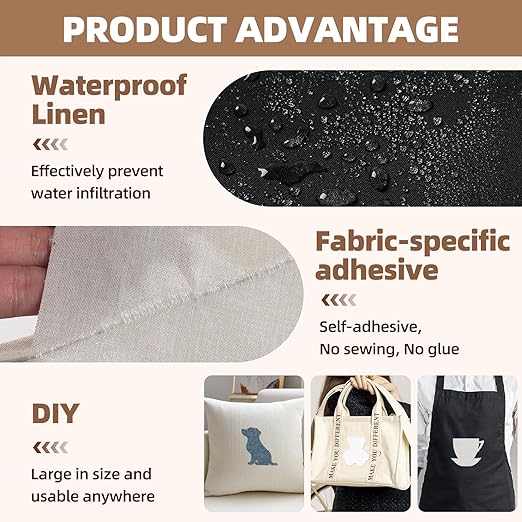 Fabric Repair Patch, 17X79 Inch Large Repair Tape, Self-Adhesive Patches - Image 4
