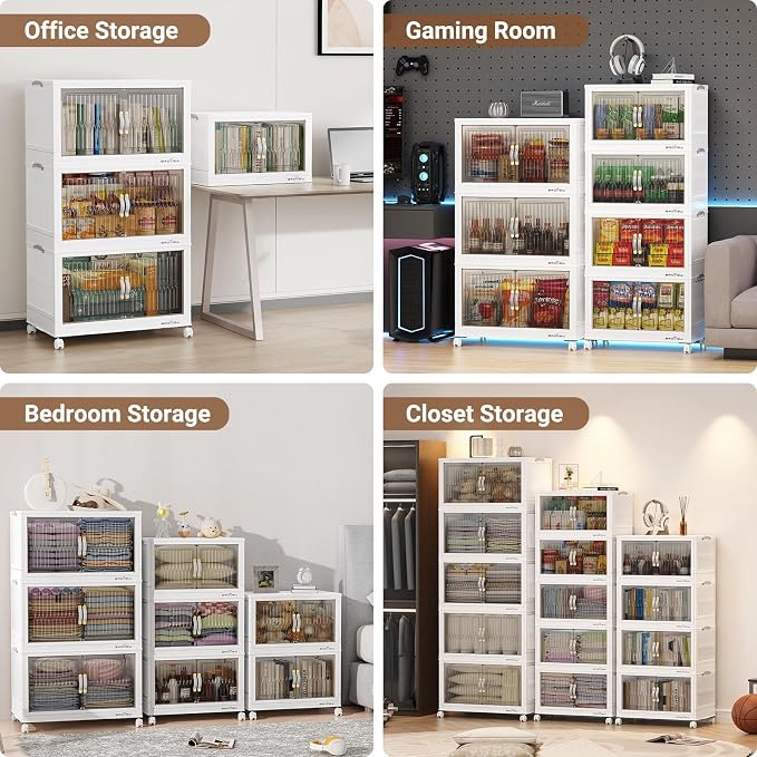 BROVIEW 400Qt Stackable Storage Bins - Image 9