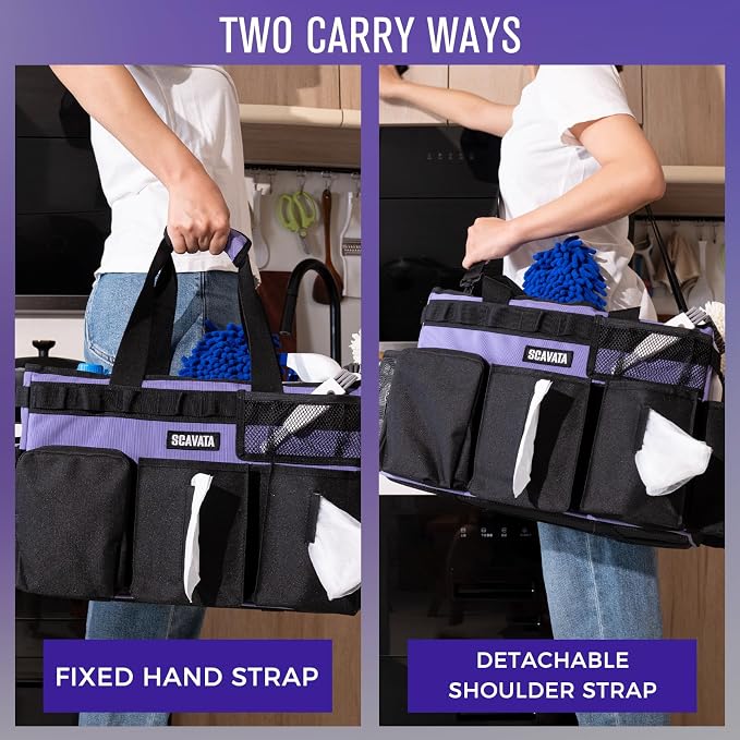 Wearable Cleaning Caddy Bag, Cleaning Caddy Supplies Organizer - Image 6