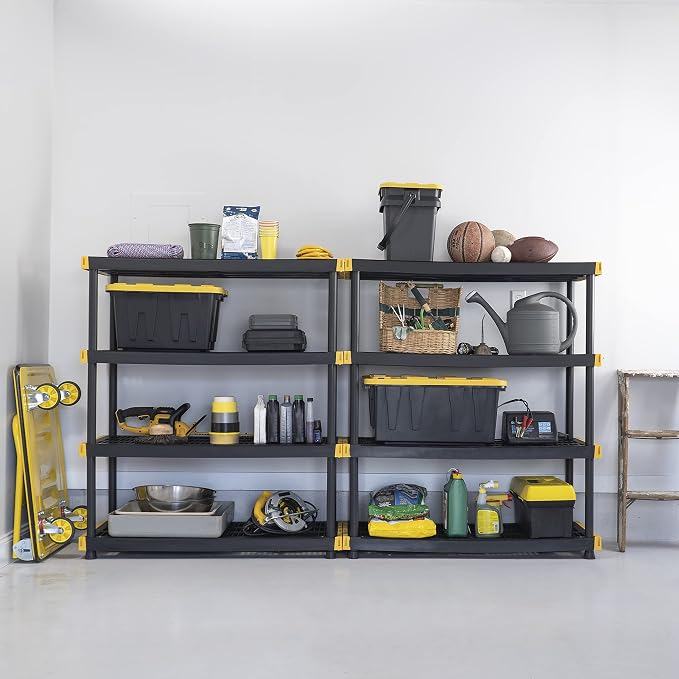 CX Black & Yellow®, Shelving Unit and Heavy Duty Storage Containers, Extremely - Image 9