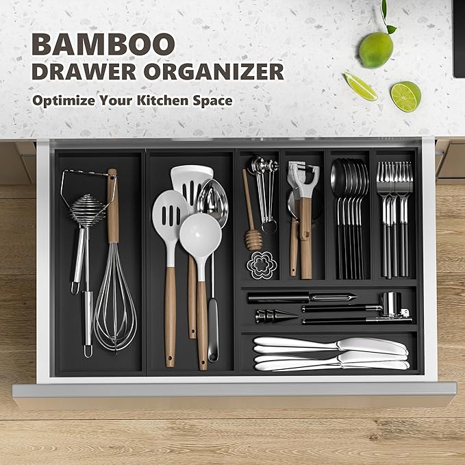 Kitchen Drawer Organizer Bins, Junk Drawer - Image 3