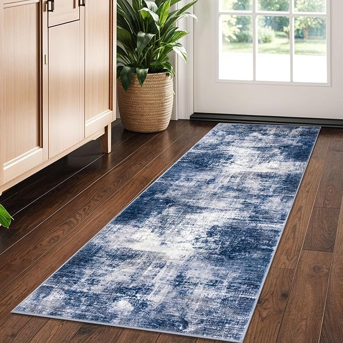 IOHOUZE Abstract Runner Rug 2x5 Ft Washable Runners by iOhouze