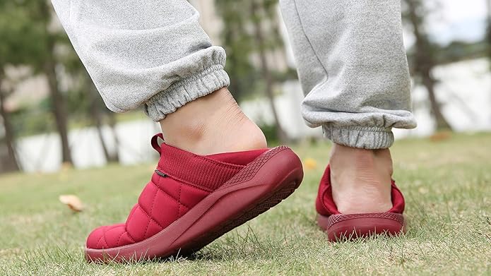 KUBUA Slippers for Men and Womens Indoor House Shoes Plush Slip on Outdoor - Image 7