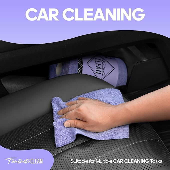 Fantasticlean Microfiber Cleaning Cloth Roll -60 Pack, Tear Away Paperless - Image 6
