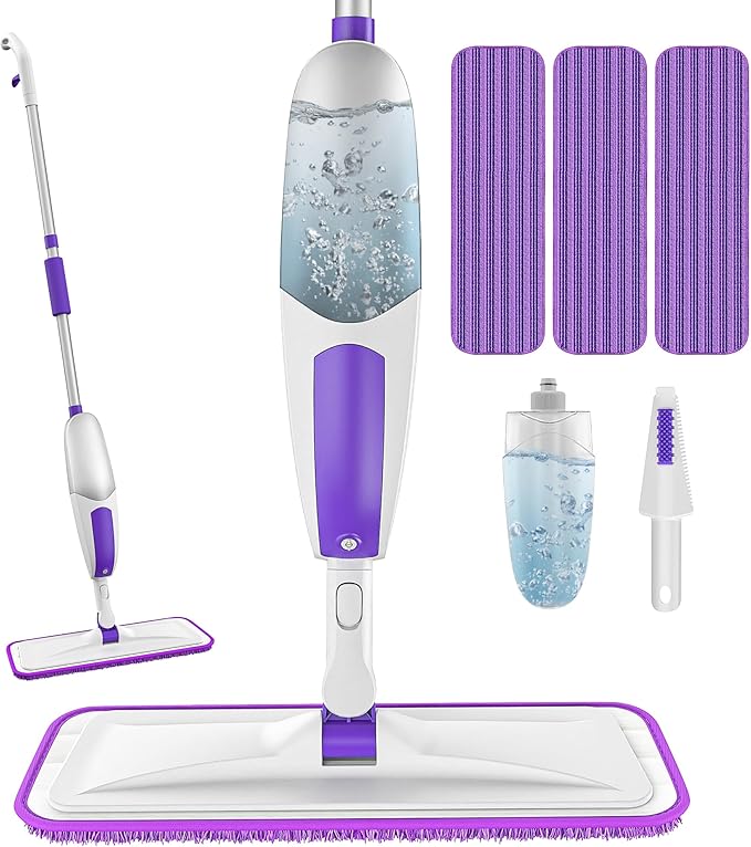 Microfiber Spray Mops for Floor Cleaning by SEVENMAX