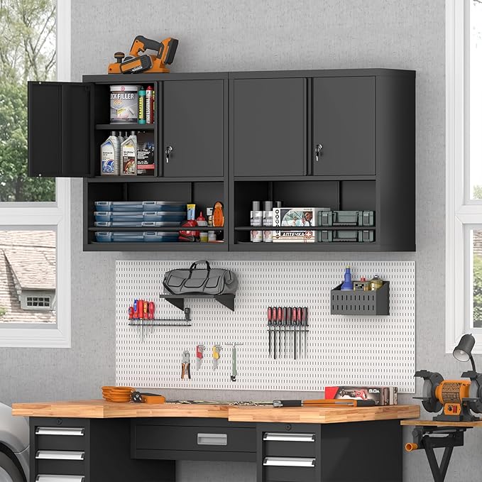 Locking Cabinet, Hanging Cabinets - Image 2