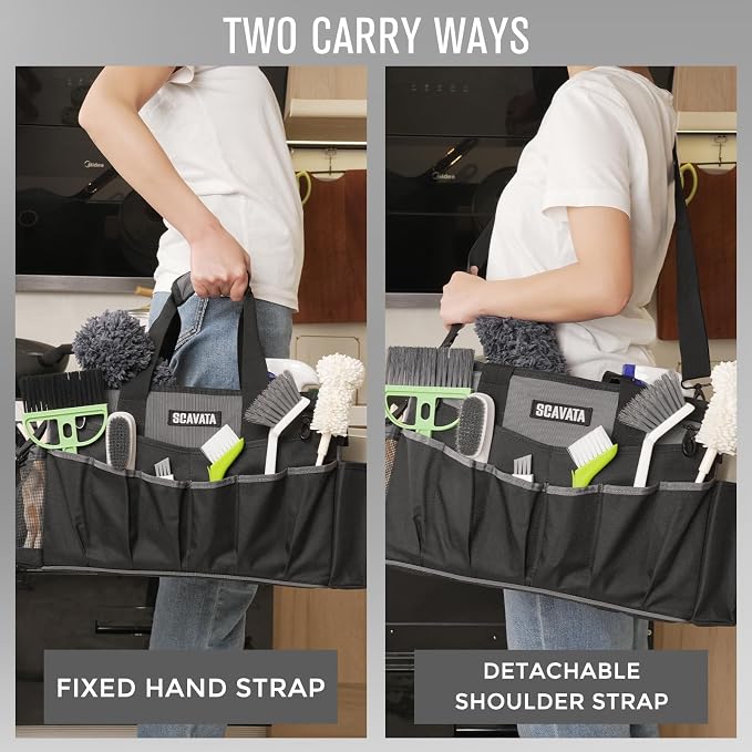 Wearable Cleaning Caddy Bag, Cleaning Caddy Supplies Organizer - Image 6
