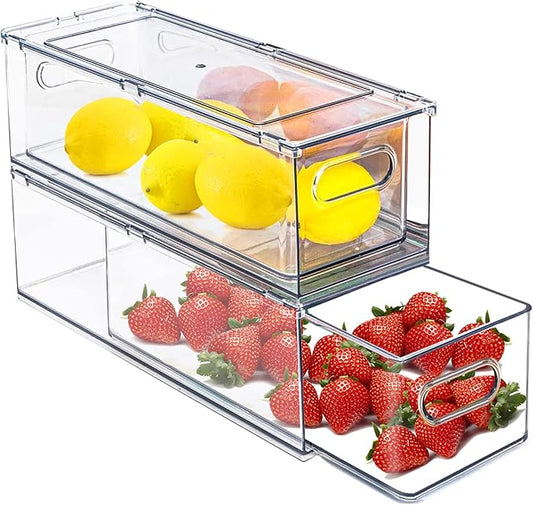 2 Pack Fridge Organizers and Storage by bealy