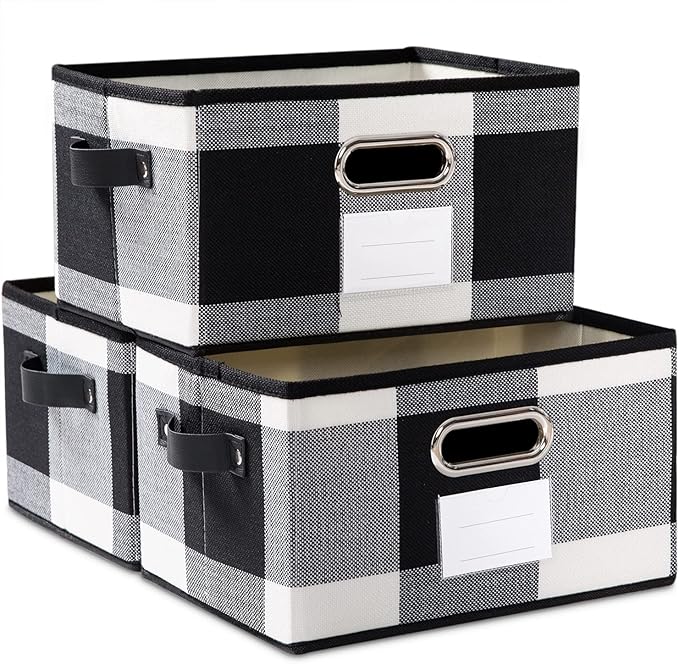 PRANDOM Large Collapsible Storage Baskets by Prandom