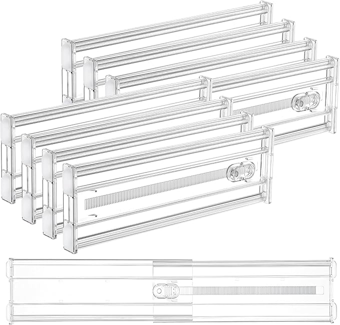 Vtopmart 8 Pack 4" Regular Upgrade Drawer Dividers by Vtopmart