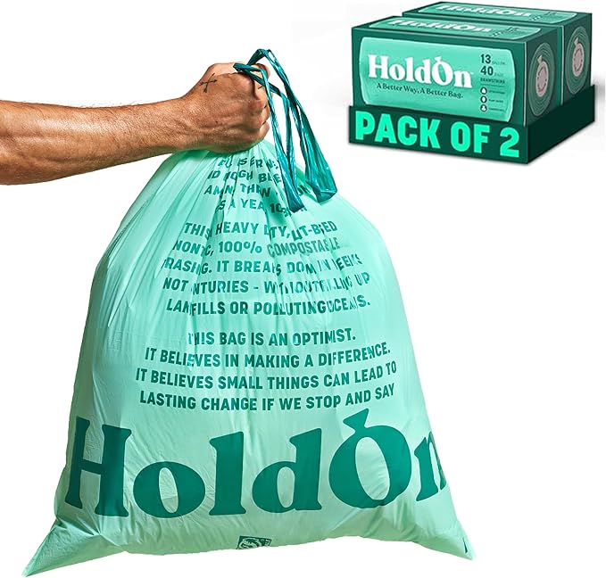HoldOn 13-Gallon Trash Bags – Tall Kitchen Trash Bags - Image 8