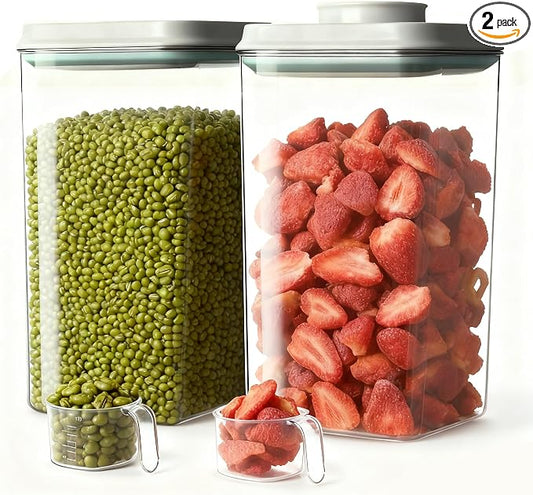 Pop Airtight Food Storage Containers Set by Melovom