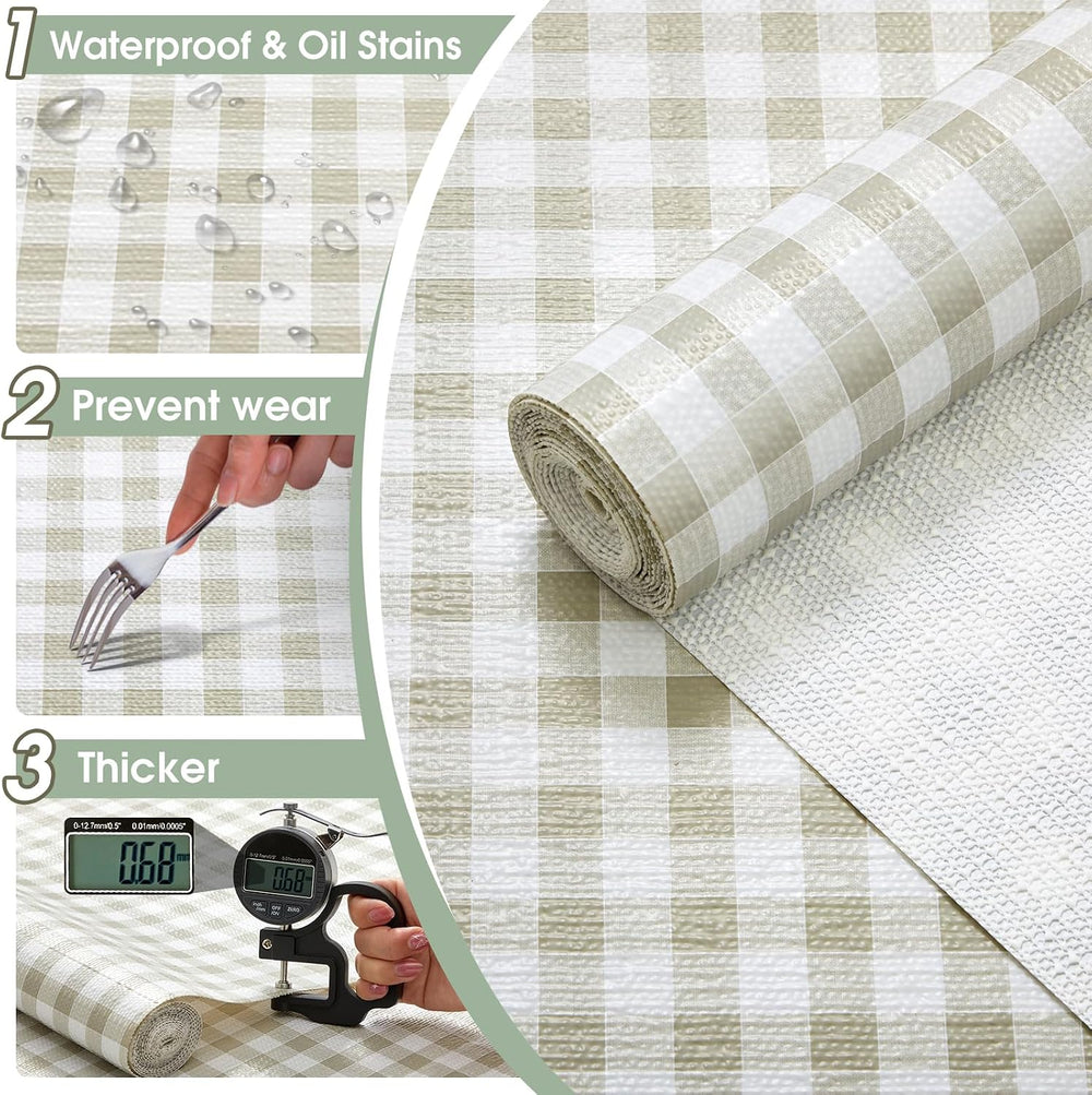 Drawer and Shelf Liner for Kitchen Cabinets, 24IN X 30FT
