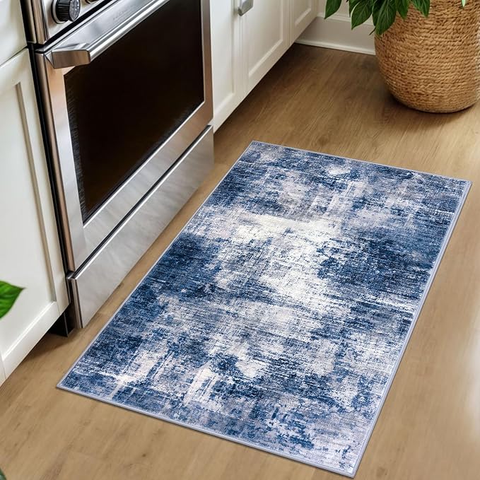 IOHOUZE Small Abstract Area Rug 2x3 Ft Entryway Rugs Washable Door Mat Indoor - Image 8