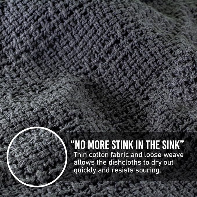 Old Fashion 100% Cotton Dishcloths - Image 2