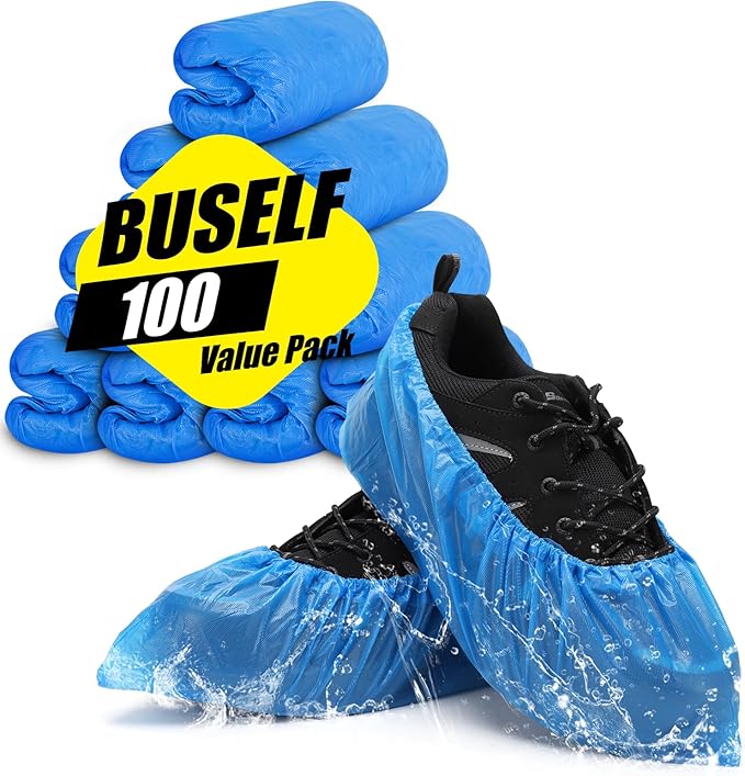 Shoe Covers Disposable Non Slip by Buself