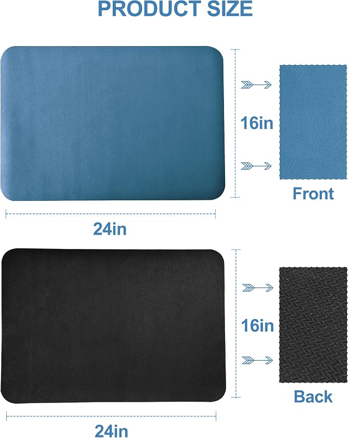 Dish Drying Mat for Kitchen Counter, Hide Stain Anti Absorbent for Kitchen - Image 7