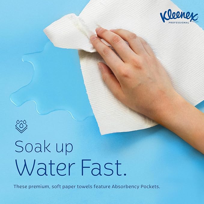 Kleenex Professional Universal Multifold Paper Towels, Absorbency Pockets - Image 5