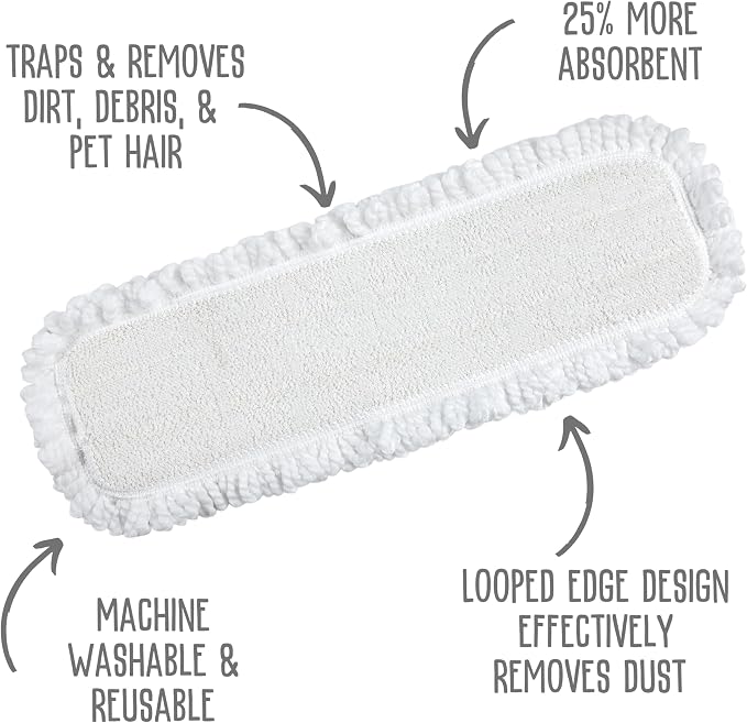Quick Shine Ultimate Gold Clean + Polish Mop Kit | All-in-One 11 Pc Kit - Image 9