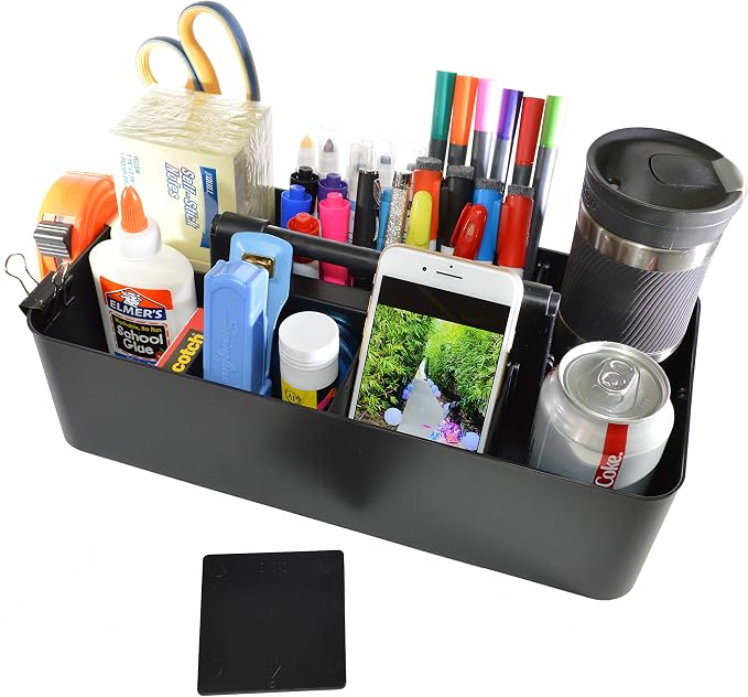 2 PACK - Portable DIY 8 Dividers Durable Plastic Tote Tool & Supply Cleaning - Image 7