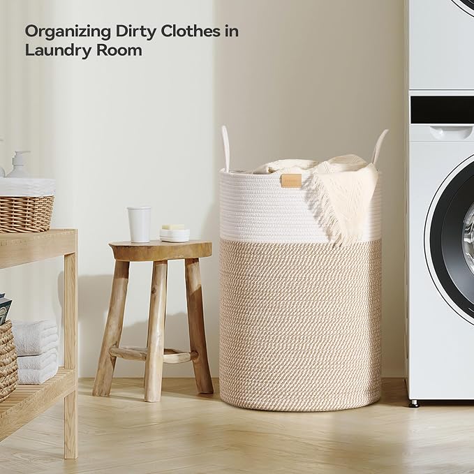 Laundry Hamper 95L, Large Laundry Basket - Image 3
