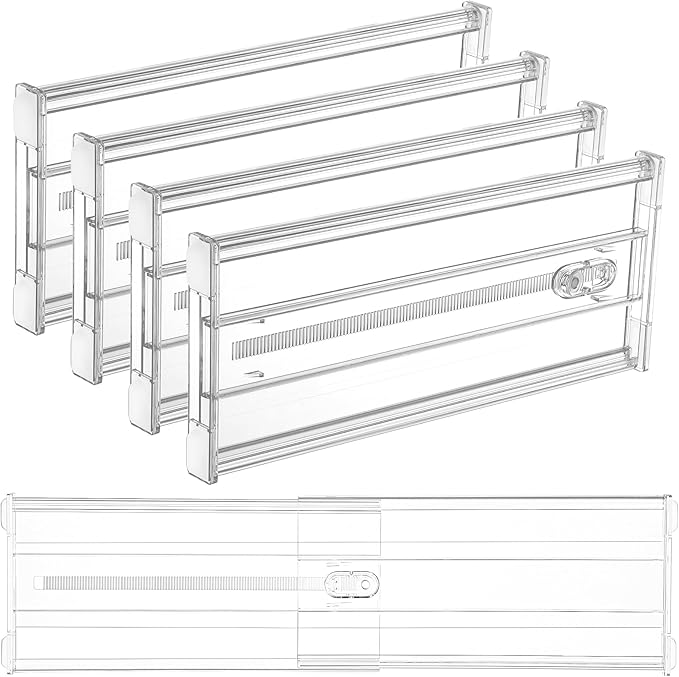 Vtopmart 4 Pack 6" Tall Upgrade Drawer Dividers by Vtopmart
