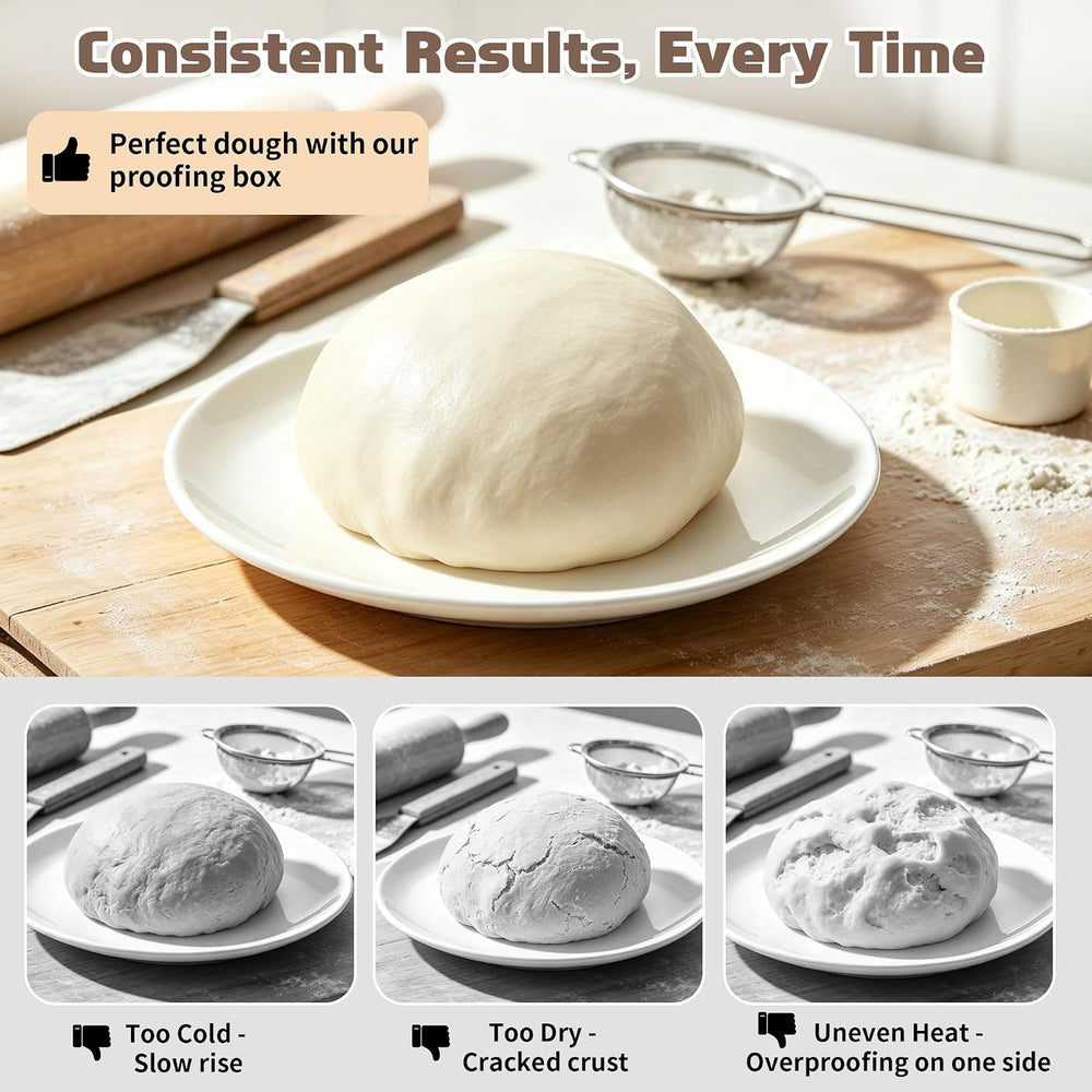 Bread Proofing Box, Sourdough Starter Warmer & Dough Proofer