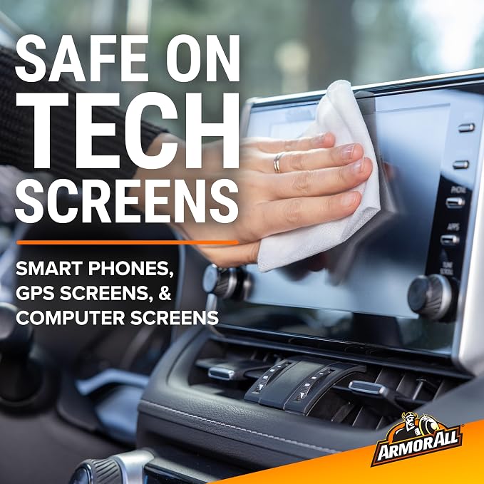 Armor All Car Glass Wipes by Armor All, Auto Glass Cleaner - Image 7