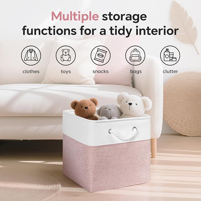 13x13 Inch Cube Storage Bins - Image 6