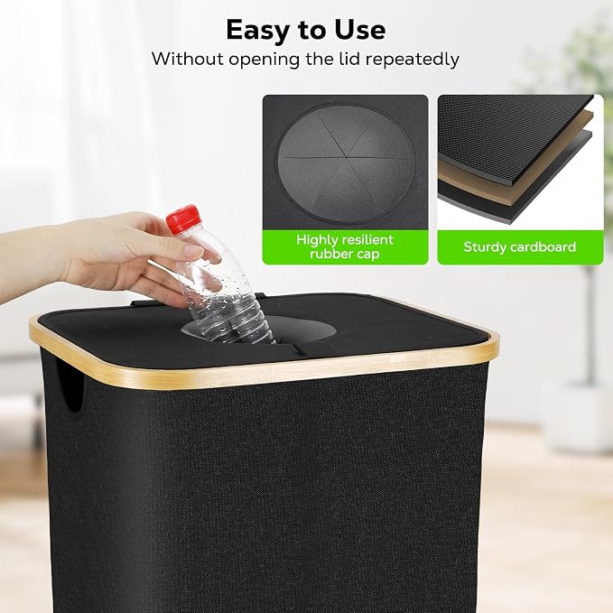 Recycling Bin for Kitchen 100L, 26 Gallon Recycle Bin - Image 4