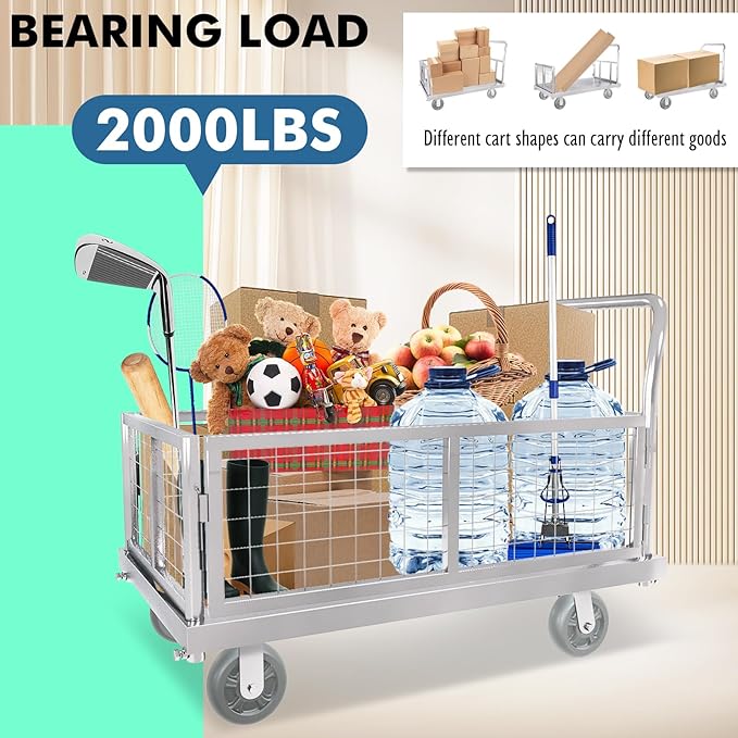 4-in-1 Platform Truck Cart - Image 5