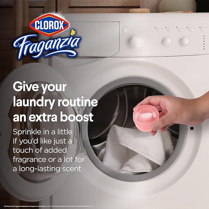 Clorox Fraganzia Laundry Scent Booster Crystals in Rose Scent - Image 3