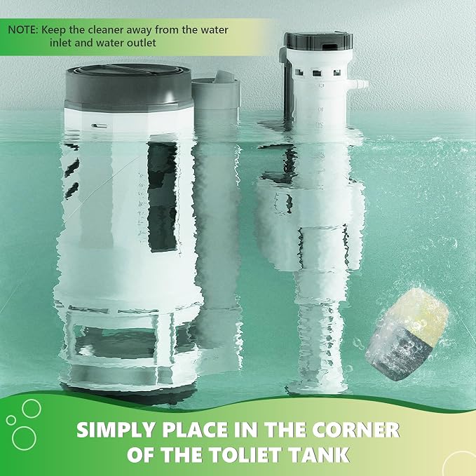 Toilet Bowl Cleaner Tablets, Automatic Toilet Bowl Cleaners, Long-Lasting - Image 3