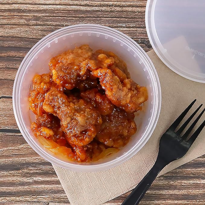 Karat Clear PP Injection Molded Round Deli Containers - Image 4