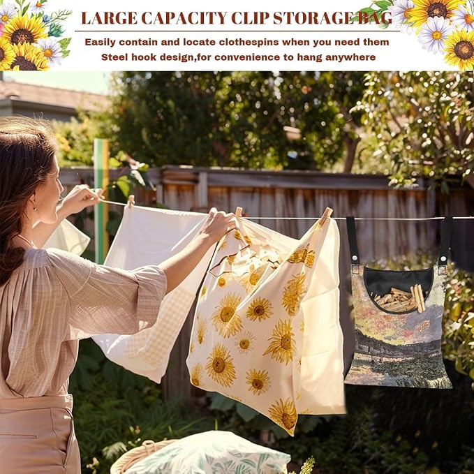 All-Weather Clothespin Holder Bag - Image 5
