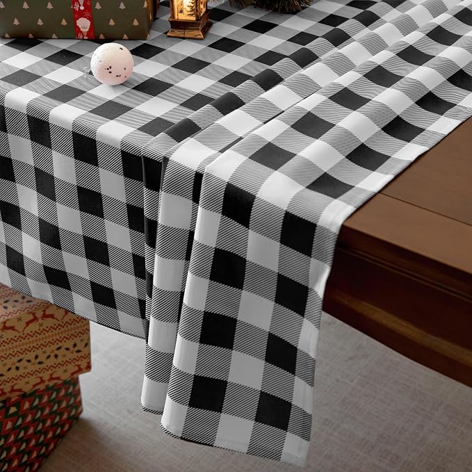 Waterproof Checkered Tablecloth Fabric - Image 8