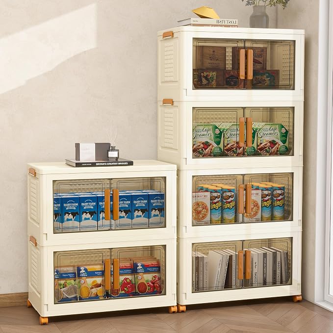 Plastic Stackable Storage Bins - Image 5