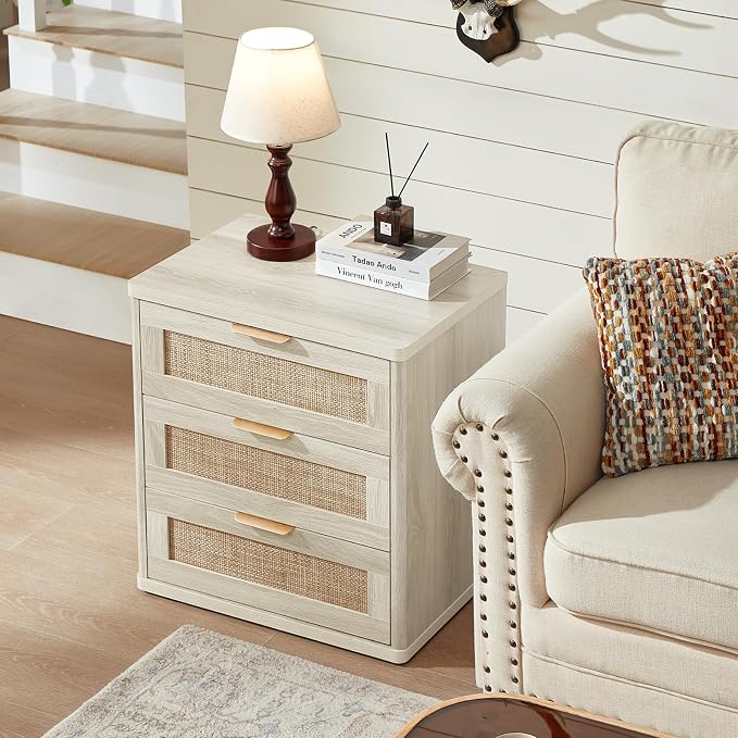 LEYAOYAO Rattan Night Stand - Image 6