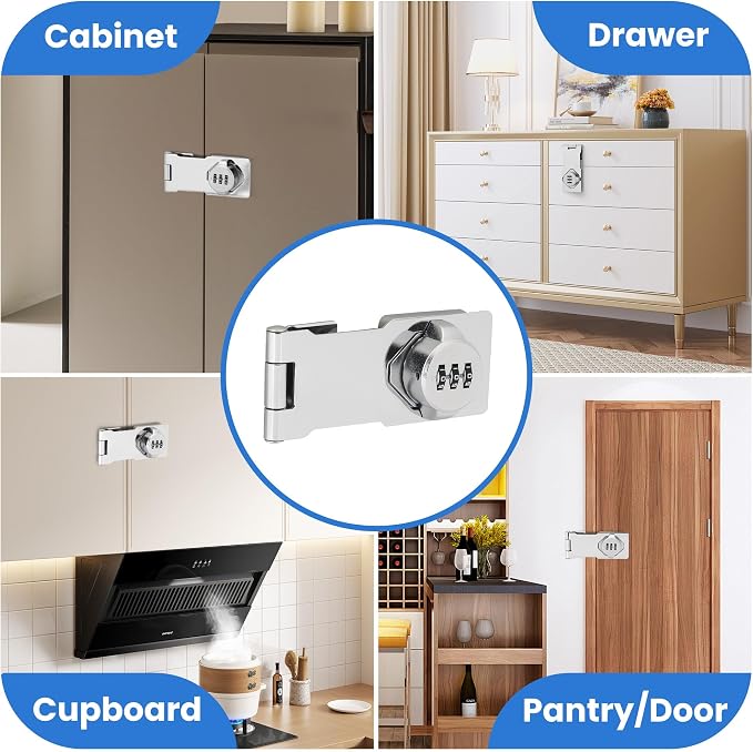 Keyless Cabinet Lock with Combination Code - Image 8