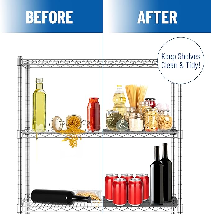 Sterling Shelf Liners Wire Rack Covers: Plastic Shelf Liner Cover - Image 8