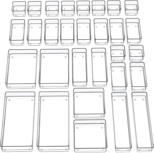 SMARTAKE 30-Piece Drawer Organizer by SMARTAKE