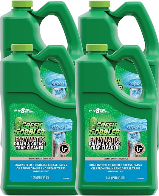 Green Gobbler ENZYMES for Grease Trap & Sewer by GreenGobbler