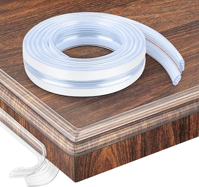 Baby Proofing, 32.8ft Silicone Soft Corner Protectors by HOMREALM