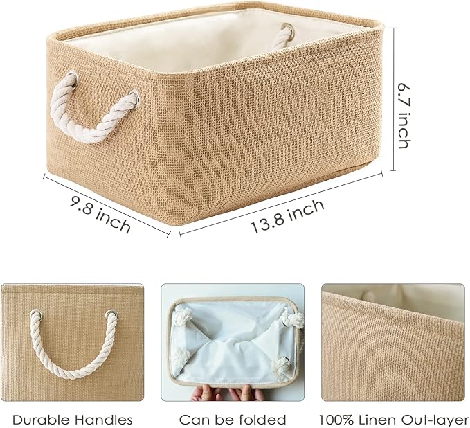 TheWarmHome Storage Bins for Shelves - Image 6